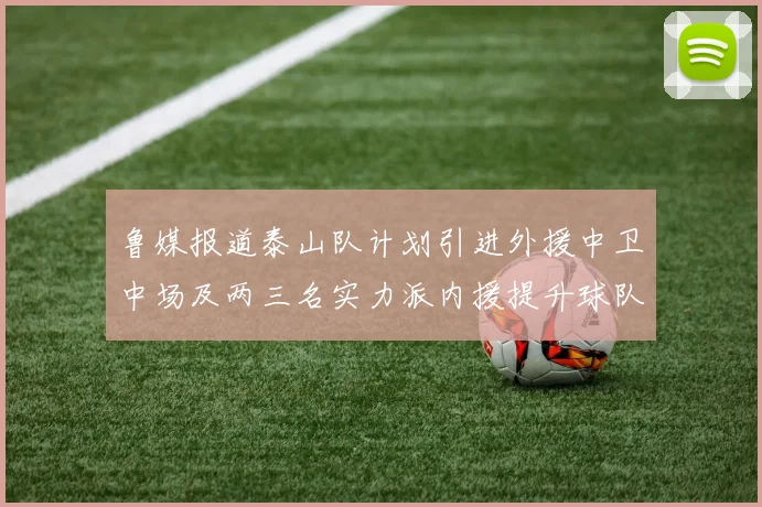 鲁媒报道泰山队计划引进外援中卫中场及两三名实力派内援提升球队竞争力