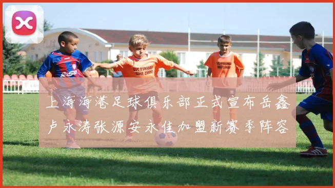 上海海港足球俱乐部正式宣布岳鑫卢永涛张源安永佳加盟新赛季阵容更新