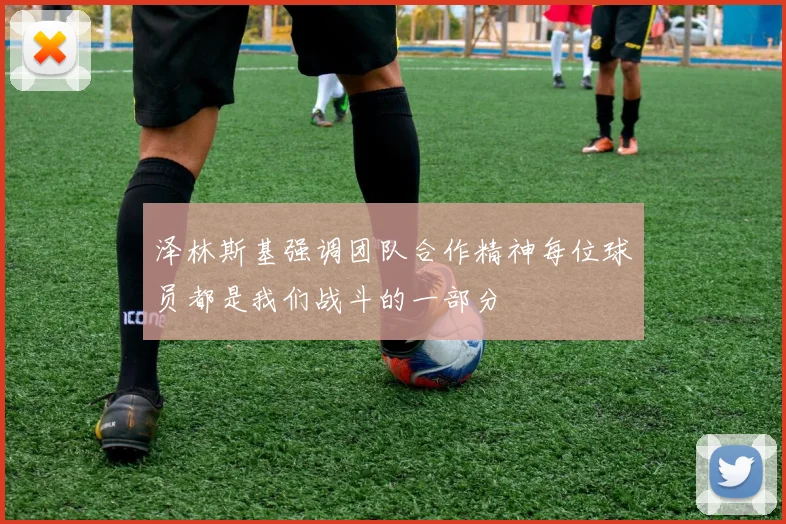 泽林斯基强调团队合作精神每位球员都是我们战斗的一部分